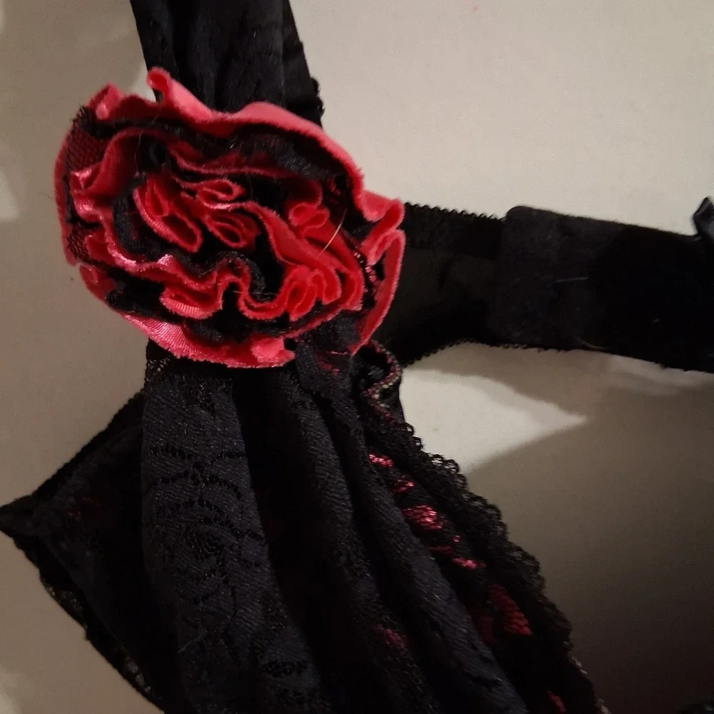 Fredericks of Hollywood black lace